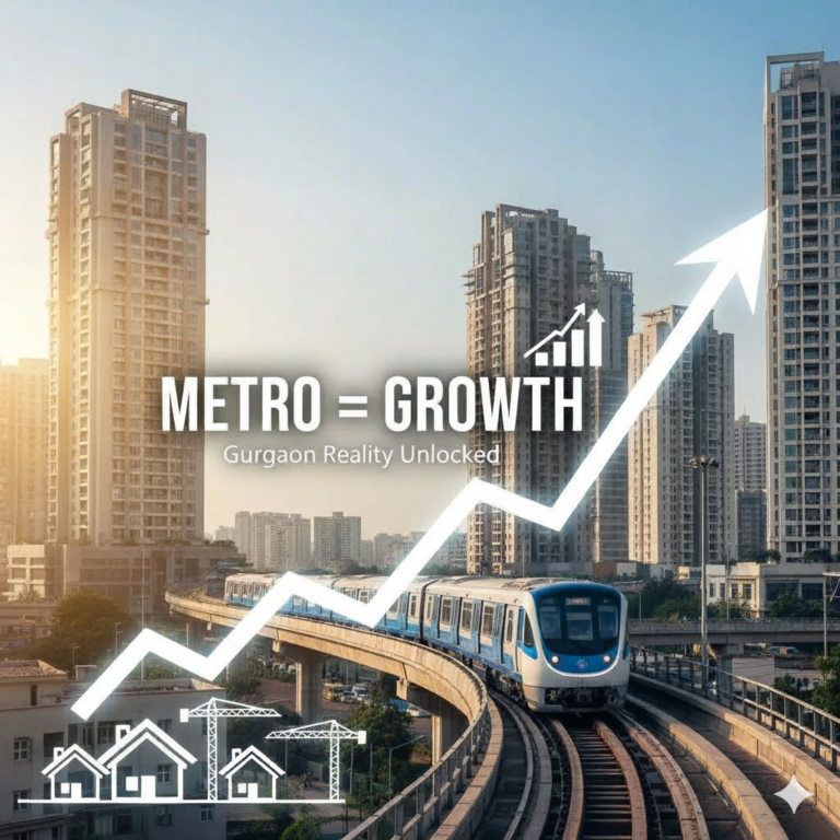 How Metro Expansions Influence Gurgaon’s Real Estate Growth